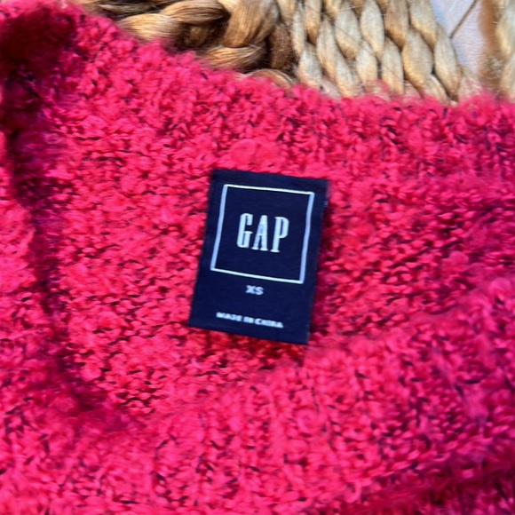 Pink Gap crewneck sweater wool blend - Picture 3 of 4